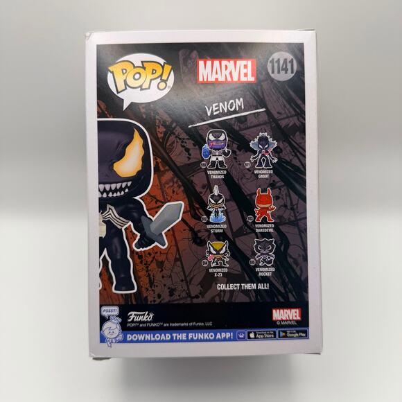 Venom #1141 Funko Exclusive Glow in the Dark Funko Pop - Picture 3 of 6
